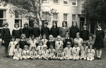 First Preparatory School Girls, 1976.